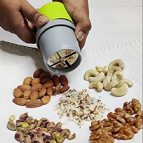 Green Grey Dry Fruit Slicer