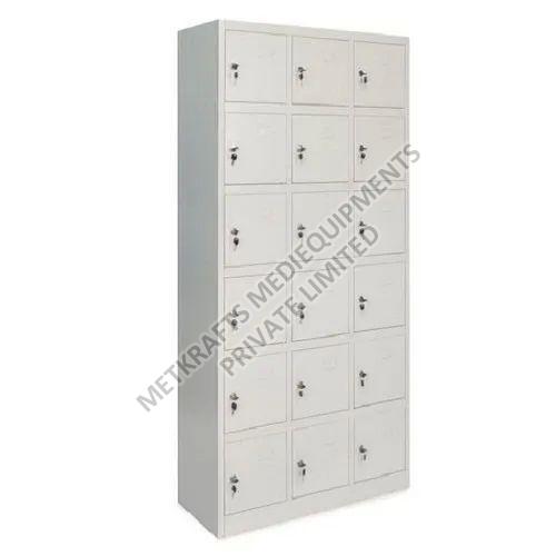 18 Pigeon Hole Locker, For Safety Use, Feature Fine Finished