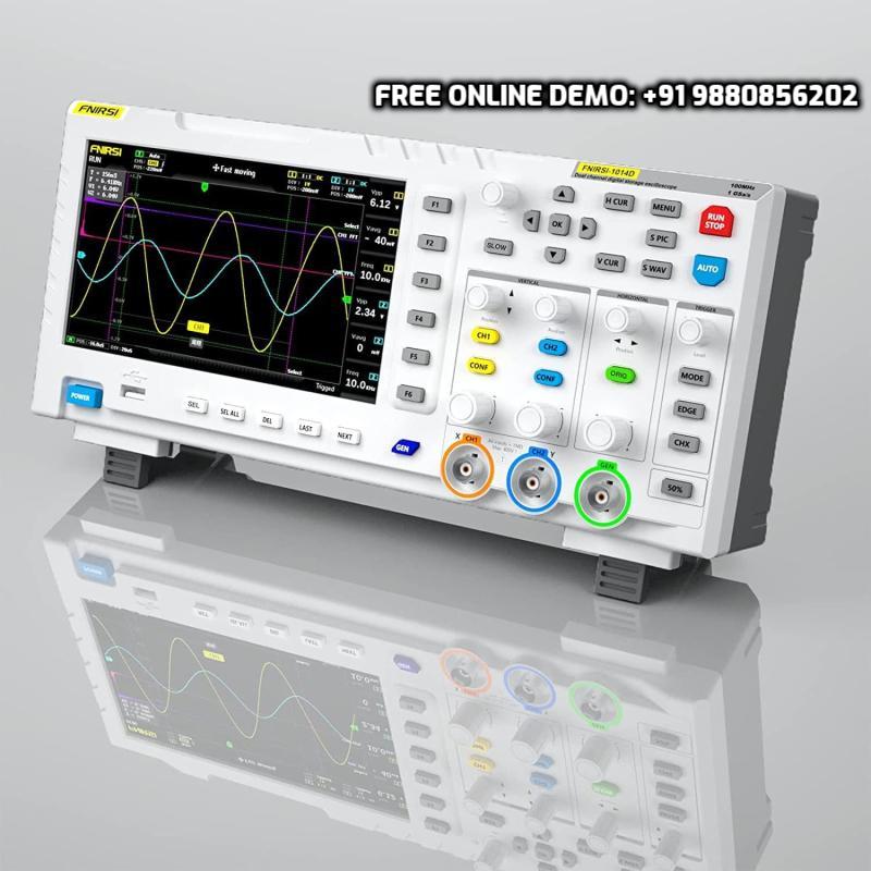 FNIRSI 1014d 100mhz Dual Channel Digital Oscilloscope Evobi
