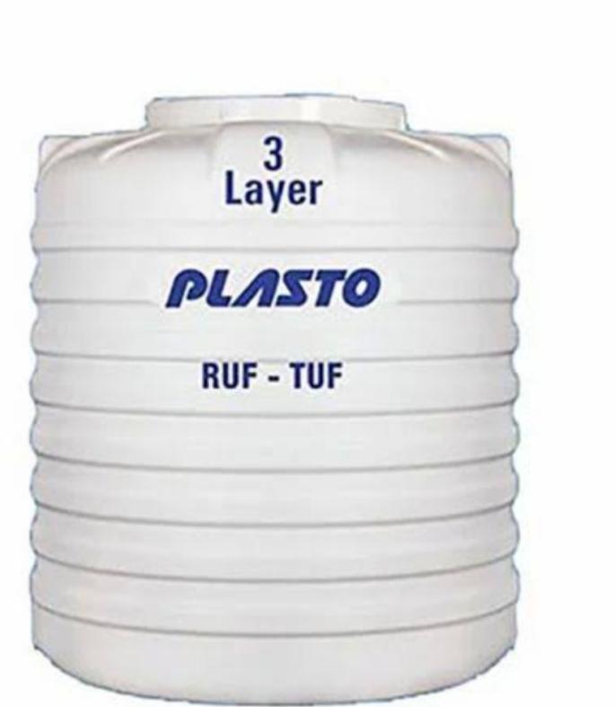 PVC plasto water tanks, Capacity : 1000-5000L
