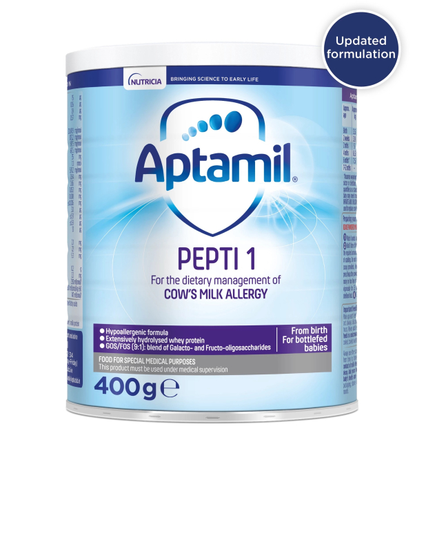 Aptamil Pepti 1 Tin Extensively Hydrolysed Formula 400G / 800G at Rs