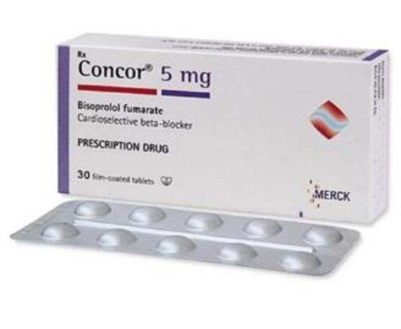 Bisoprolol Concor 5MG Tablets