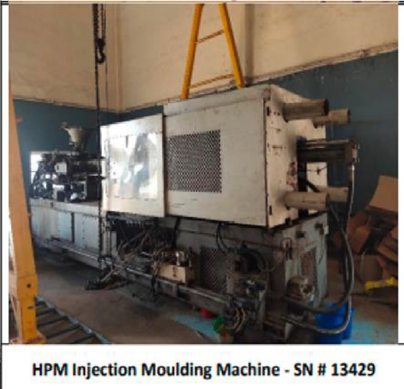 HPM Injection Moulding Machine, Color Brown RFS equipment Pvt Ltd