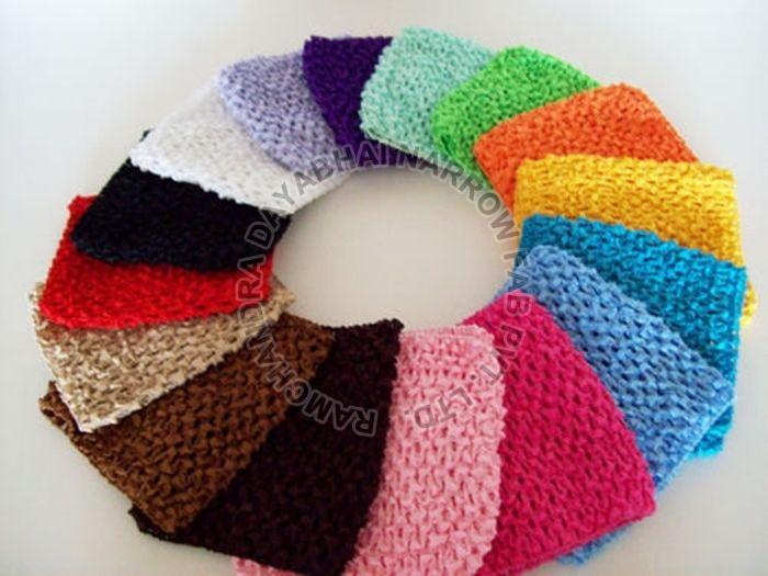 Woven Crochet Knitted Elastic, for Garments Use, Home Use, Feature : Comfortable, Good Quality, Perfect Strength