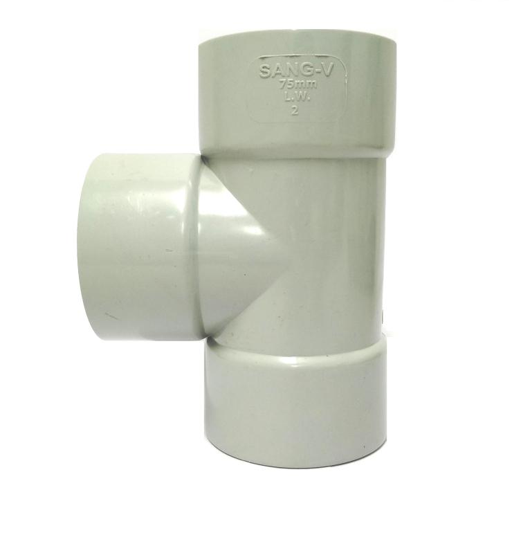 SANG-V PVC T ECO, for Construction, Plumbing, Color : Grey