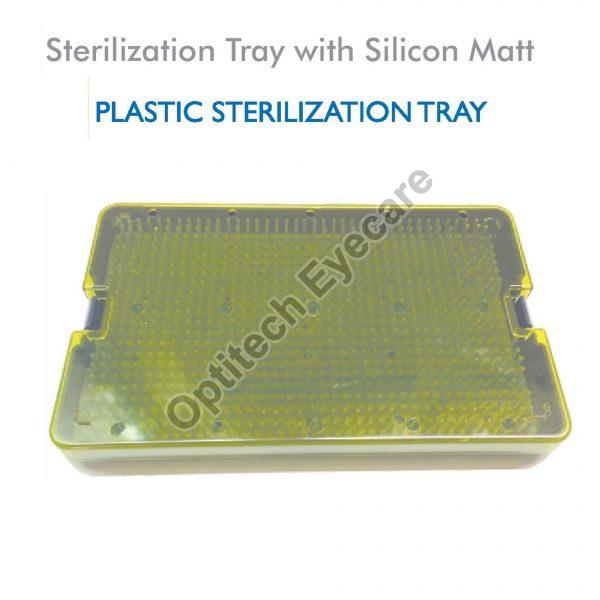 Plastic Sterilization Tray, For Clinic, Hospitals, Laboratory, Feature : Smooth Finish, Hard Structure