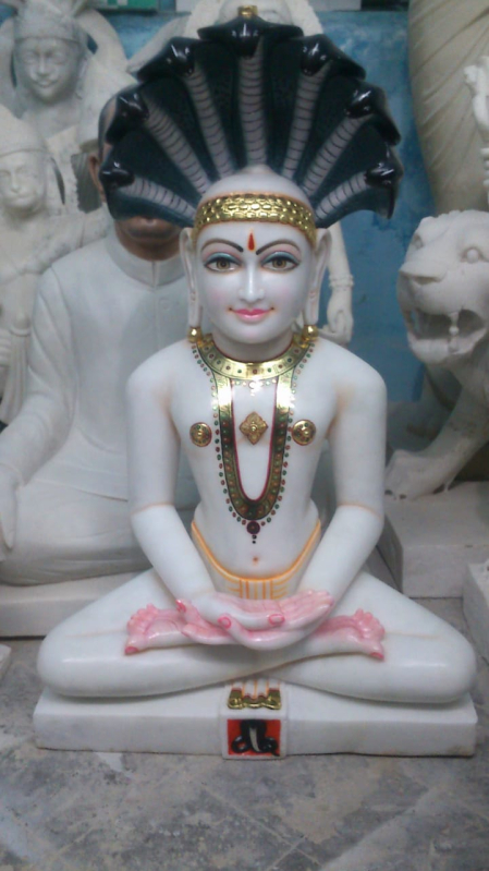 Marble Jain Mahaveer Statue Size 12inche 36inche At Rs 15 000 marble-jain-mahaveer-statue-size-12inche-36inche-at-rs-15-000