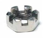 Cammy Polished Iron M12X1.25 Slotted Nut, for Automobile Fittings, Certification : ISI Certified