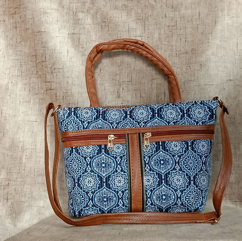 KATHA COTTON office sling bag, Pattern : Printed, Feature : Attractive Looks at Rs 350 / Piece ...