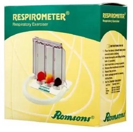 Romsons PVC Respirometer, for Achieve optimum lung capacity