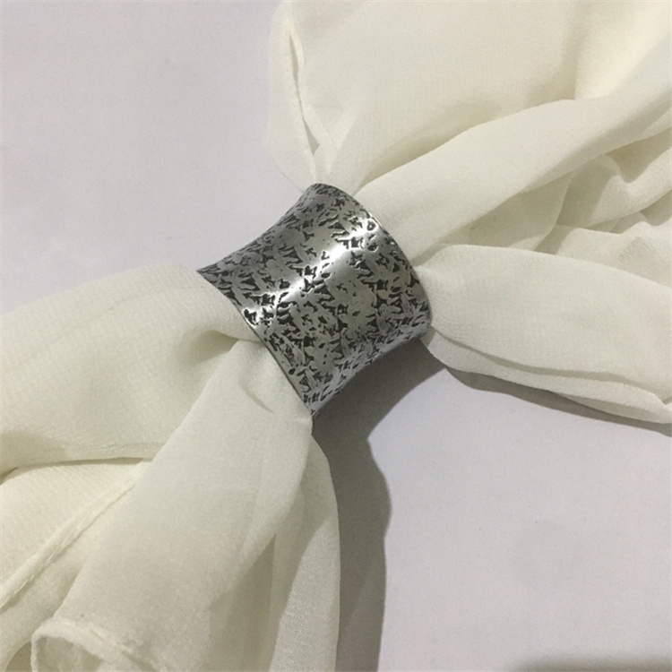 Steel DC-1075 Napkin Ring, Size : Customised, Shape : Round at Best ...