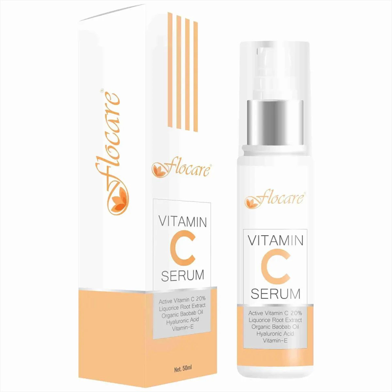 Flocare Vitamin C Face Serum, Packaging Size : 50ml