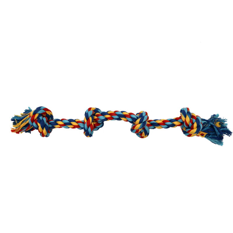 4 Knot Dog Rope Toy, for Pets Playing, Feature Attractive Look