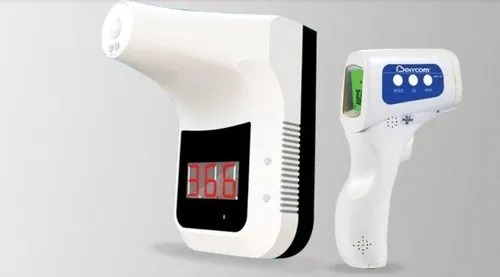 White Abs Automatic Temperature Detector