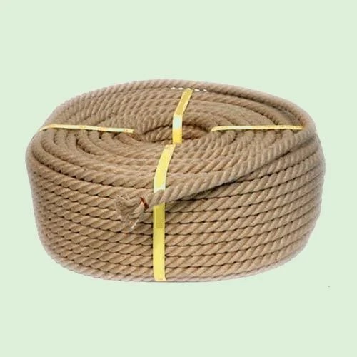 Brown Jute Rope, Packaging Type : Bundle