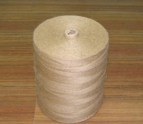 Plain Jute Yarn, Color : Brown