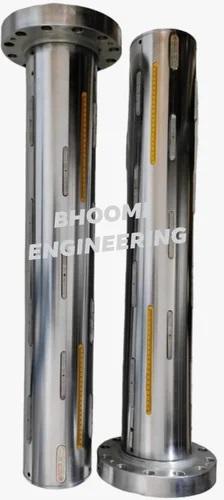 Silver Round  Stainless Steel Mechanical Expandable Shaft