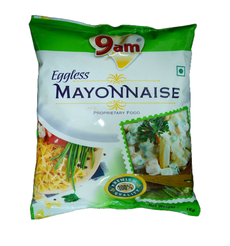 9am Classic Eggless Mayonnaise, for Fast Food, Snacks, Feature Sweet