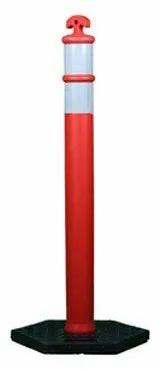 800 Mm Red Spring Bollard