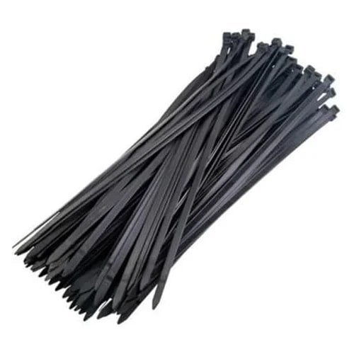 Polished Black Plastic Cable Ties, Width 1.8 mm at Rs 13 / Pack in
