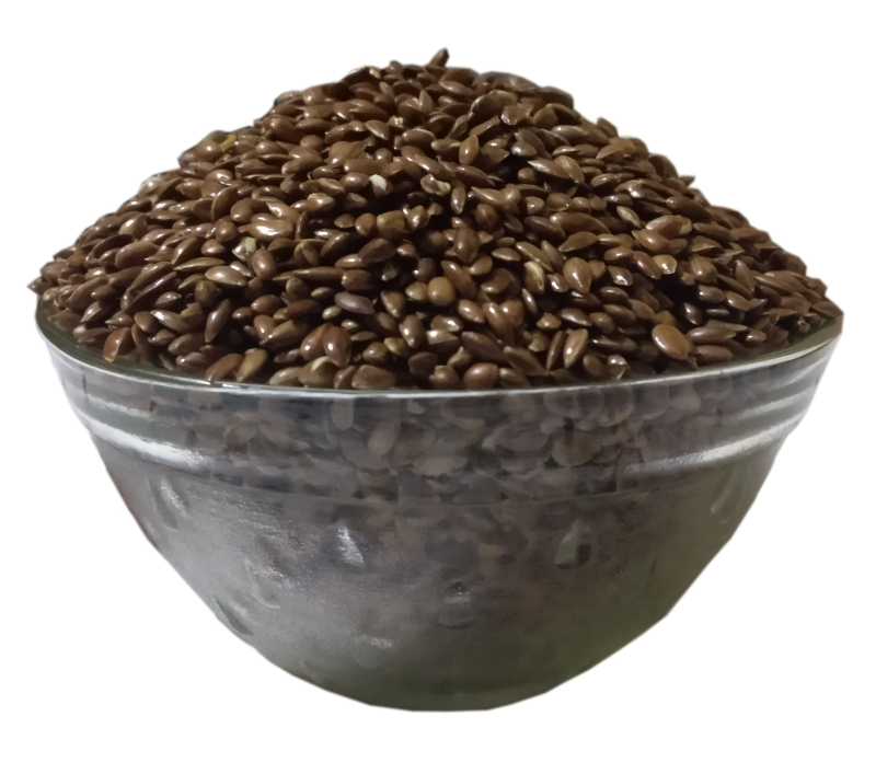 Roasted and Salted Flax Seeds, Packaging Type Packet, Color Brown at Rs  50 Kilogram in Surat