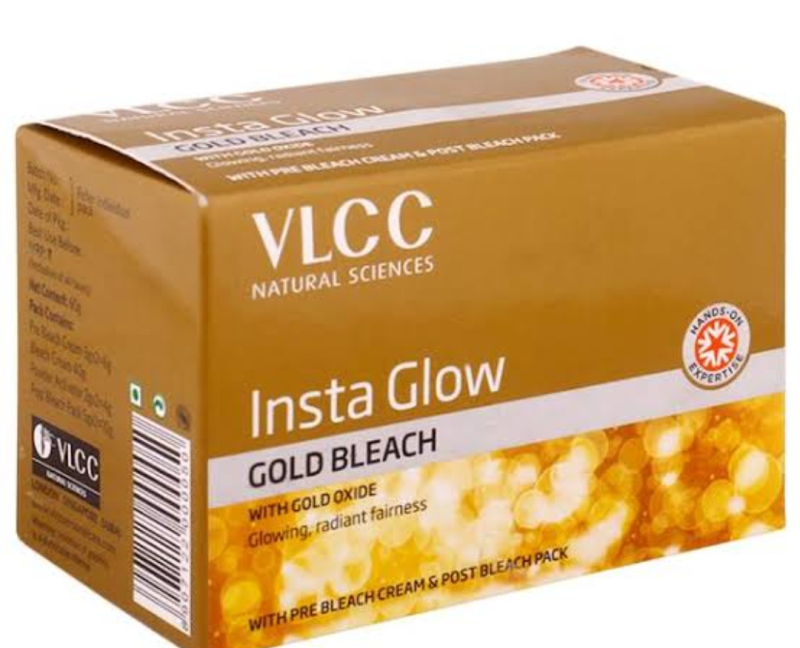 VLCC Insta Glow Gold Bleach Cream at Rs 500 / Piece in Delhi Global Care
