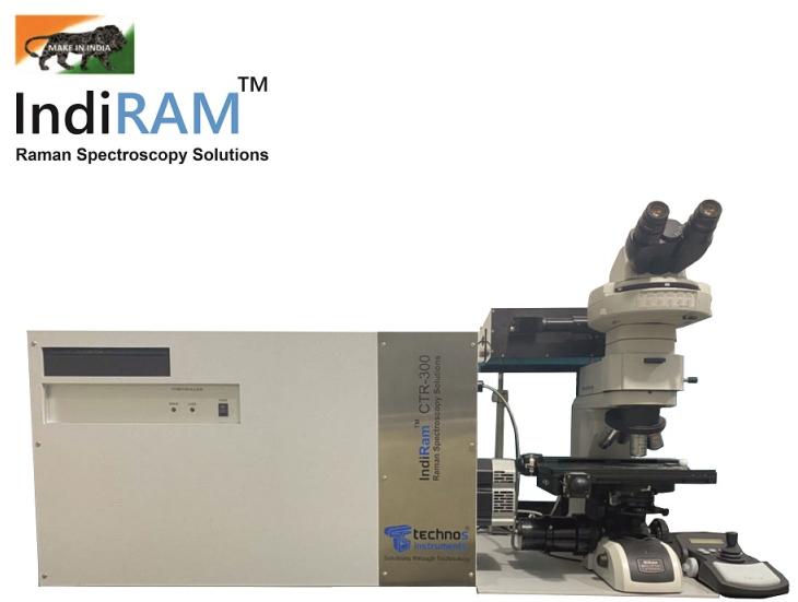 Aluminium Indiram Ctr-300c Raman Spectrometer