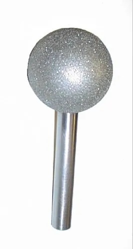 Mild Steel Electroplated Diamond Ball Pin, Size : 20mm