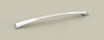 Polished Duster White Metal Handle, For Door Fittings, Size : 96mm