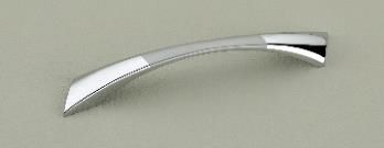 Polished S-cross White Metal Handle, For Door Fittings, Size : 96mm, 128mm