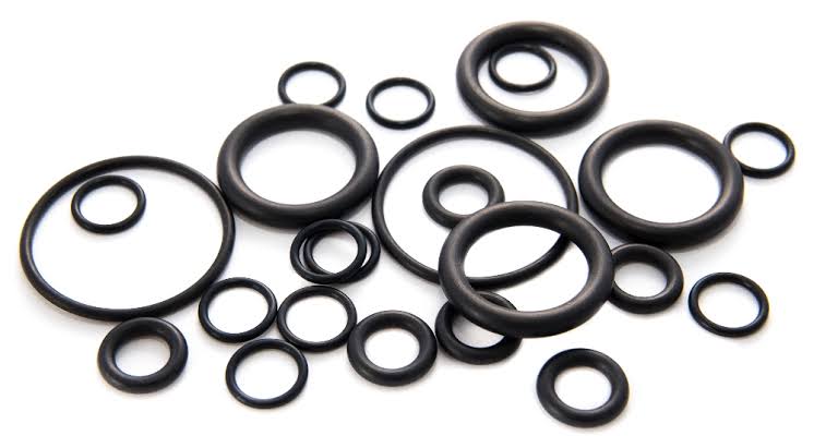 Rubrings Black Round Rubber o rings