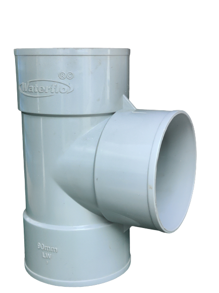 Grey Waterflo 4kg PVC Tee, for Pipe Feetings, Size : 20mm to 250mm at ...