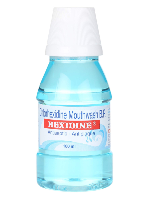 Blue Liquid Hexidine Mouthwash, Grade Pharma Grade, Purity 100 at