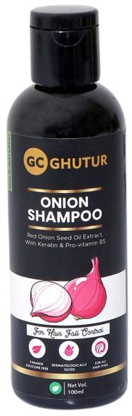 100ml Ghutur onion shampoo, Length : 9cm