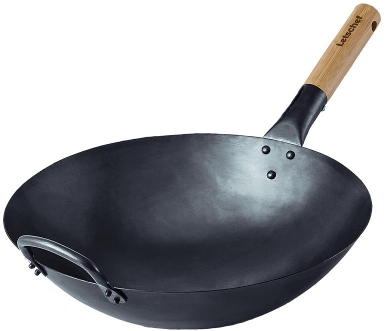 KMU Iron with coating Chinese Wok black, for commercial use
