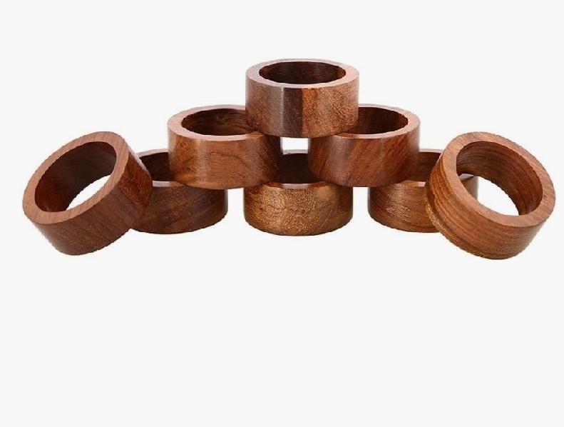 Round Wooden Napkin Ring, Style : Antique