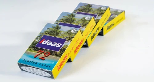 Idea 72 Paper Playing Cards, Packaging Type : Box