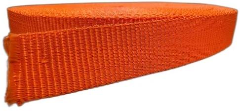 Plain Nylon Bag Strap, Color : Orange