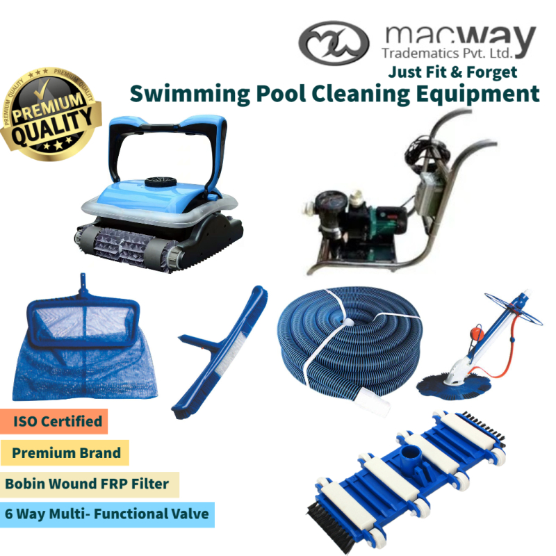 Semi Automatic Swimming Pool Cleaners, Voltage 220v, Cable Length 0