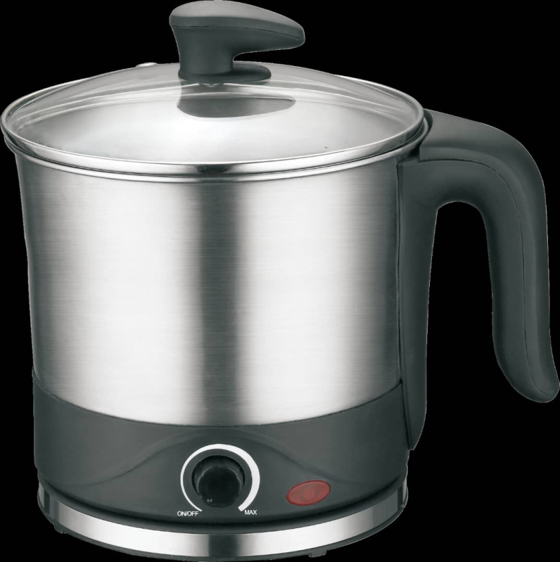 Electric 600 Watt SS Plastic Multipurpose Kettle, Feature Light