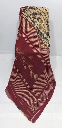 Printed Chiffon Saree, Occasion : Casual Wear