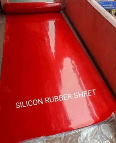 Red Silicone Rubber Sheet