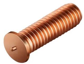 copper plated weld stud