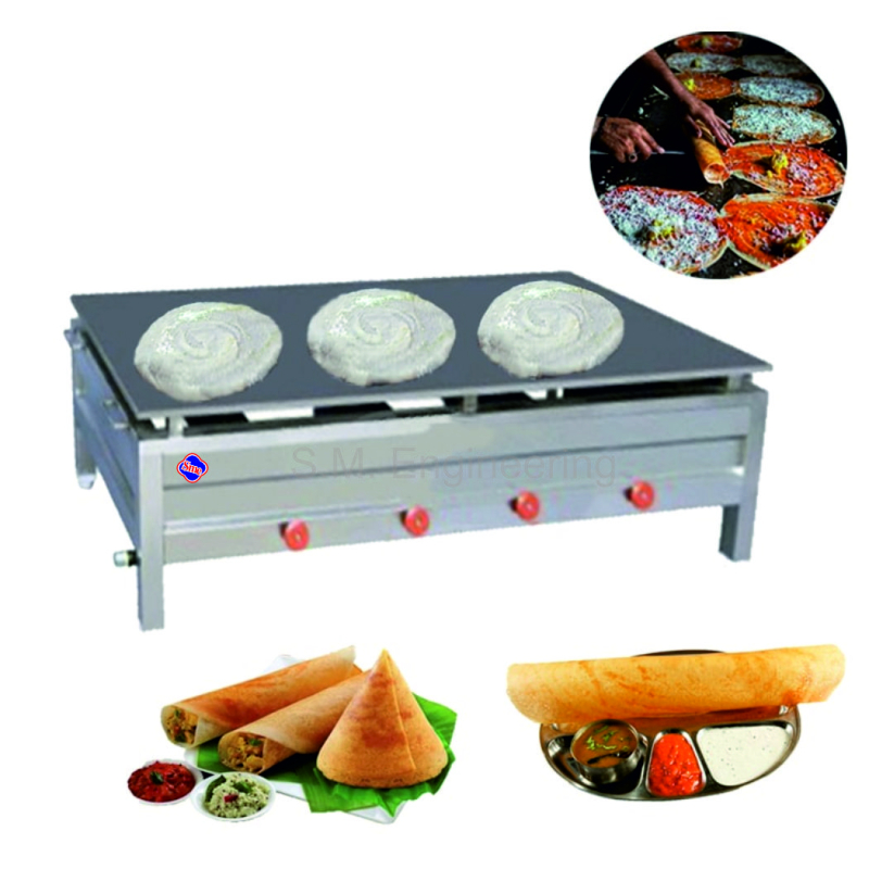 Manual Polished Fuel Dosa Bhatti, Color Silver at Rs 12,500 / Piece