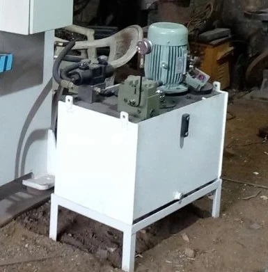 White Or Grey Semi-automatic Steel Hydraulic Power Pack