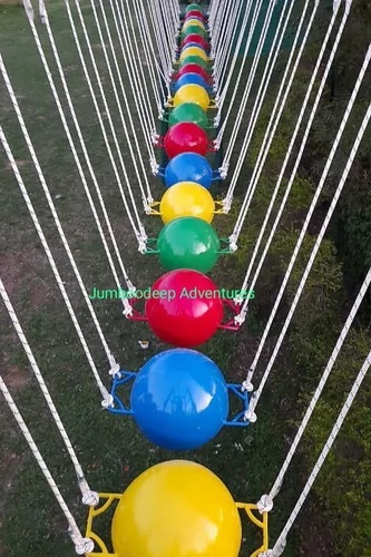 Jumboodeep Adventures MS Sphere Balance Rope Course