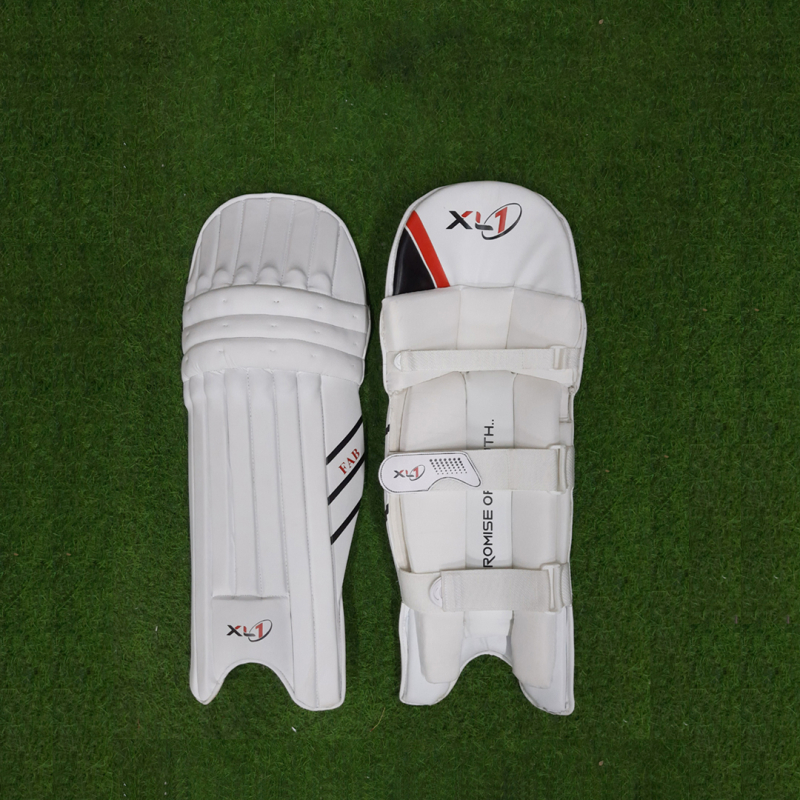 XL1 Cricket Batting Leg Guard, Size M, XL, Color White at Rs 2,299
