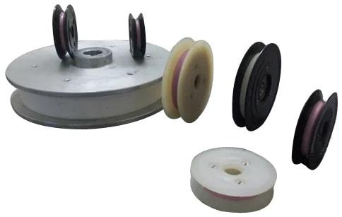 Polished Ceramic Industrial Pulley, Size : Standard