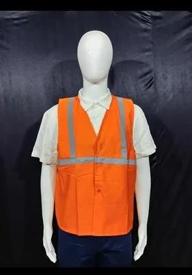 Cotton Reflective Safety Jackets, Size : All 