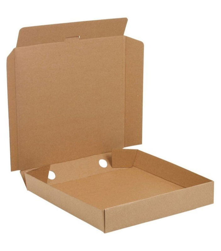Brown Square Disposable Paper Pizza Box, Feature Recyclable, Eco